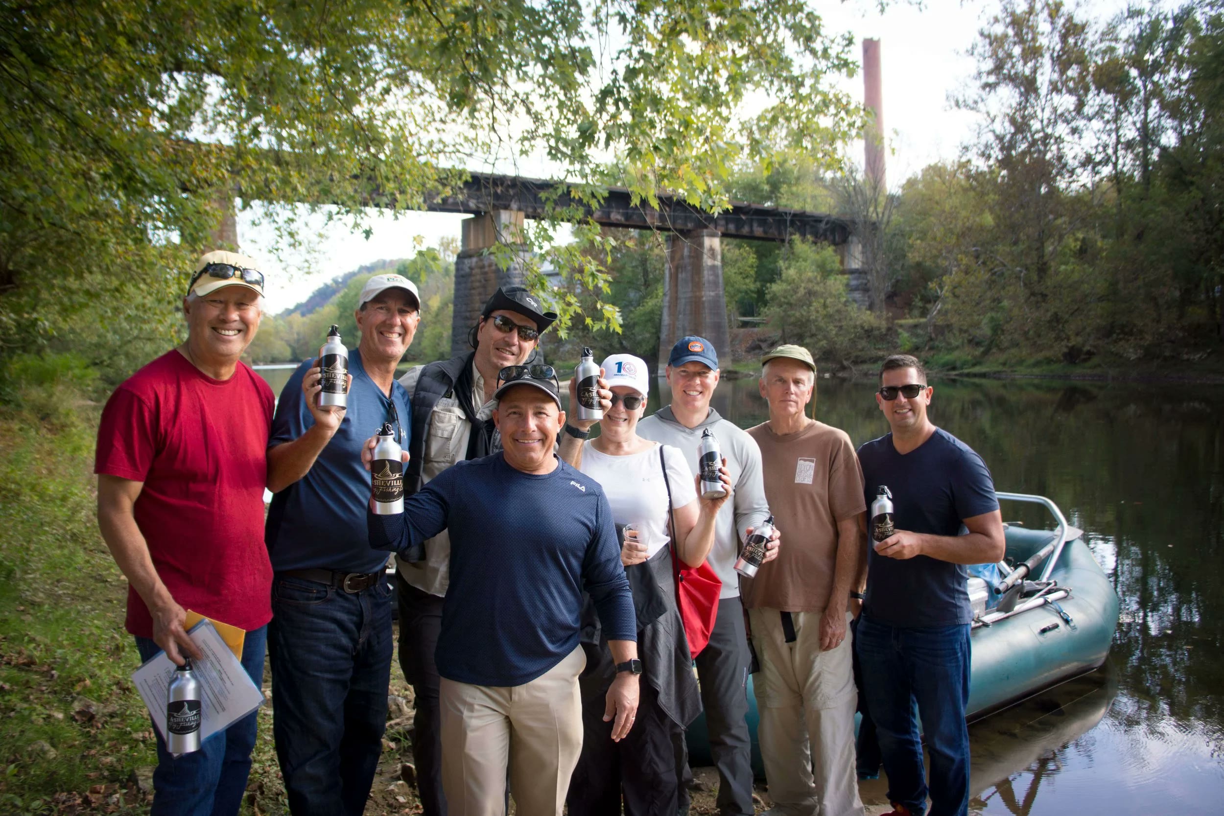 A fly fishing workshop experience in Asheville, North Carolina